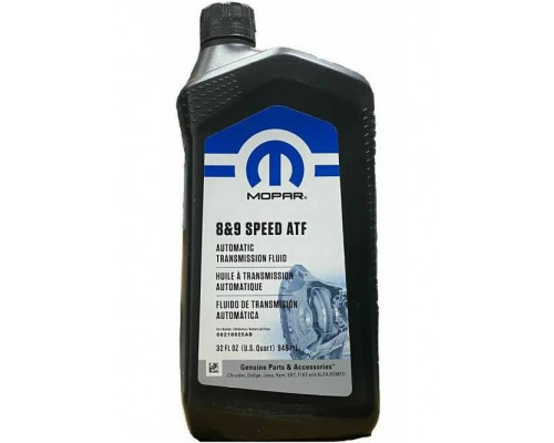 Трансмісійне масло Mopar 8 & 9 Speed ATF